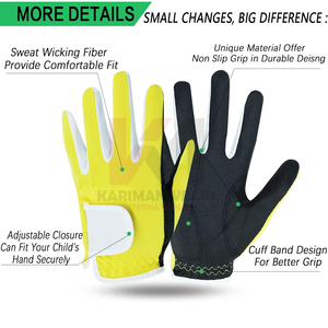 Guantes de Golf para Todo Clima, Cuero Cabretta Premium, Logotipo Personalizado, Control de Humedad Profesional, Sensación Suave, Equipo de Entrenamiento, Venta al Por Mayor - Product Image 2