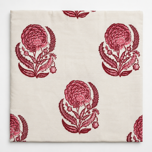 Hand Block Printed Maroon Cotton Fabric <b>Set</b> Floral Buta Motif Cream Base Stripe Border Dress Material Kurta Suit Dupatta <b>Sewing</b> - Product Image 2