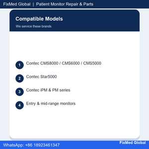 Servicio de Reparación de Monitores de Pacientes para la Serie Contec (CMS / Star / iPM) - Product Image 4