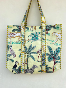 Bolso Tote Acolchado de Patchwork al por Mayor – Bolso de Hombro de Algodón de Gran Capacidad para Mujer - Product Image 3