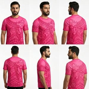 Unisex Tribal Art <b>T</b> <b>Shirt</b> Modern Casual Clothing Soft Breathable Fabric Fashion Style Comfortable Graphic Wear - Product Image 3