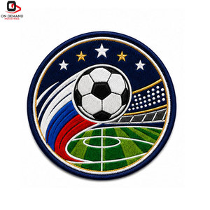 Badges personnalisés de qualité supérieure pour événements sportifs – Broderie haute densité, tissu sergé durable, design personnalisé, épingle de sécurité pour clubs - Product Image 1