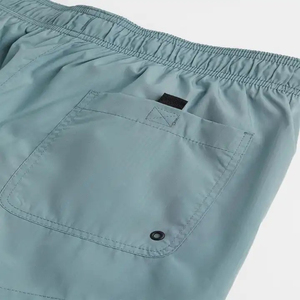Pantalones Cortos Deportivos para Hombre, de Color Sólido, Tejido Elástico, con Estampado por Transferencia de Calor, de Secado Rápido, Cintura Media, Cierre con Cordón y Bolsillos con Cremallera, para Uso Casual - Product Image 4