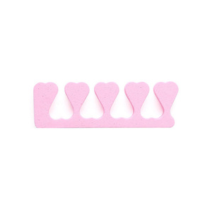 Pink EVA <b>Toe</b> Separator Foam <b>Toe</b> <b>Spacers</b> Heart Shape for Manicure Pedicure Nail Art Salon Use - Product Image 3