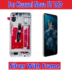Écran LCD tactile pour Huawei <span class=keywords><strong>Nova</strong></span> 5T avec châssis, prix de gros usine, garantie 1 an, livraison rapide - Product Image 4