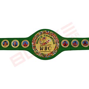 Ceinture WBC titre Ceinture en double ceintures en cuir véritable du Pakistan - Product Image 2