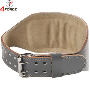 OEM Factory Custom Logo Genuine Leather Powerlifting Belt Heavy Duty Weightlifting Belt Gym Belt Wholesale Manufacturer - Product Image 5