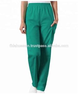 Pantalon de travail en coton pour femmes Facile à laver avec les mains et la machine Meilleure qualité Pantalon de travail personnalisé pour femmes Style de travail - Product Image 6