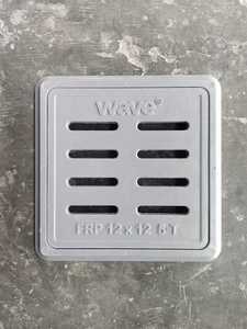 Couvercle de caniveau perforé en fibre de verre DMC de qualité ingénierie, 12x12 pouces, gris, pour allée de stationnement - Product Image 2