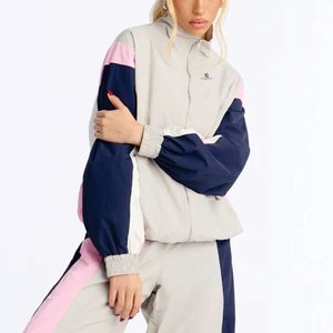 Conjunto Deportivo Casual de Invierno para Mujer, Sudadera de Forro Polar, Pantalones con Cordón, Corte Holgado, Algodón, 2026 - Product Image 1