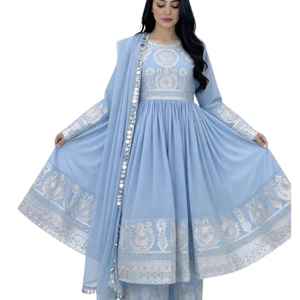 Colección de Vestidos de Novia Estilo Pashtun Afgano Vintage de Qulabaton Dozi Design, Vestido Afgano Tradicional, Vestidos de Boda Afganos Vintage - Product Image 1