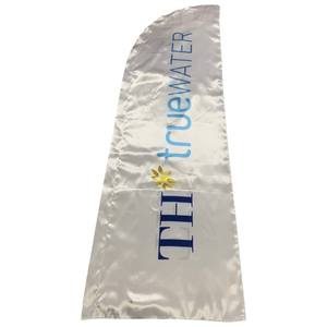 Bandera de Pluma en Forma de Lágrima OEM ODM, Impresión Digital en Satén, Pancarta Promocional Resistente con Asta de Aluminio para Uso en Exteriores - Product Image 1