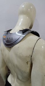 Armadura Medieval de Gorget y Pauldron de Acero Suave para Cuello y Hombros de Caballero, para Disfraces de Recreación Histórica - Product Image 4