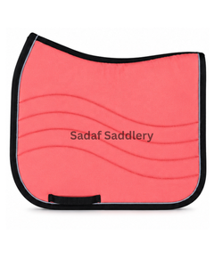 Almohadilla acolchada rosa para silla de montar inglesa con relleno de espuma, venta al por mayor, OEM, logotipo personalizado, equipo de equitación - Product Image 1