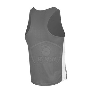 New Arrival Crew Neck Style Boxing MMA Sets Quick Dry Durable Lightweight High Quality Plain Color Dyed Short & <b>Vest</b> Sets - Product Image 4