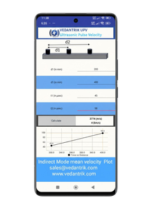 เครื่องทดสอบความเร็วคลื่นอัลตราโซนิกสำหรับคอนกรีต สำหรับตรวจสอบรอยแตก รังผึ้ง และช่องว่าง พร้อมมาตรฐาน IS 516 - Product Image 2