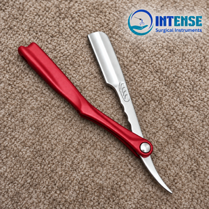 Navaja de Afeitar Profesional para Barbería con 3 Cuchillas de Repuesto de Acero Inoxidable, Herramienta Manual para Afeitar y Cortar el Cabello en Salón - Product Image 6
