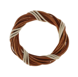 Anillo para servilletas con diseño de flor de orquídea de palma iraca, tejido de forma intrincada, para cenas elegantes, disponible a precios de mayorista. - Product Image 2