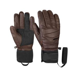 Fournisseur de gants de ski en cuir de chèvre respirant de couleur personnalisée, imperméables et chauds pour les sports d'hiver - Product Image 1