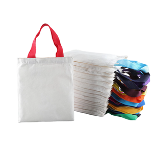 Bolsa de lona de algodón 100% ecológica, bolsa tejida de estilo plegable reutilizable con logotipo personalizado, regalos de Compras de moda a granel - Product Image 3