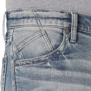 Printed Denim Jorts Supplier Full Custom Hip Hop <b>Shorts</b> USA Wholesale Factory Men Loose - Product Image 6
