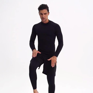 T-shirt à manches longues à séchage rapide pour l'automne, vêtements de sport à haute élasticité, vêtements de fitness pour hommes, vêtements d'entraînement - Product Image 5