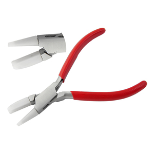 Diagonal Pliers Stainless Steel Jaws 200mm W/out Spring PVC Handles OEM Multi-Functional Jewelry Making Crafts Wire Wrapping - Product Image 1
