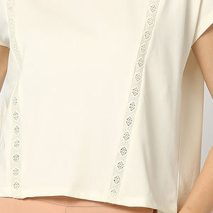 Camisetas Casuales para Mujer con Estampado y Bordado, Fabricante OEM, Camiseta de Algodón Premium con Diseño Cosido, Corte Holgado, Marcas de Moda - Product Image 6