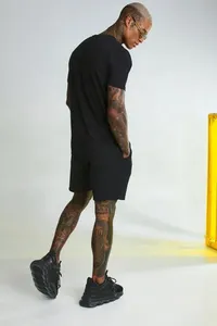 Short Sets <b>for</b> <b>Men</b> Casual <b>Clothes</b> Summer Man 2 Piece Set Sports Suits <b>for</b> <b>Men</b> Shirts and Shorts Male Sets Gym printed - Product Image 3