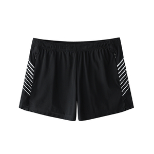 Custom High-Quality Red <b>Mens</b> Sporty <b>Shorts</b> With Side Stripe <b>Elastic</b> <b>Waist</b> Breathable Mesh Material <b>Short</b> Length - Product Image 2