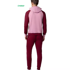 Custom Logo Stylish Streetwear <b>Tracksuit</b> 100% Cotton Drawstring Hoodie Heavyweight Breathable Quick Dry Sustainable Activewear - Product Image 2