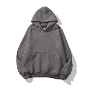 Sweat-shirts à capuche unisexe coupe classique, 450 GSM, en molleton écologique, style streetwear décontracté, 100% molleton, vente en gros, personnalisables, pour hommes - Product Image 4