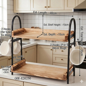 2-Tier countertop organizer - Product Image 5