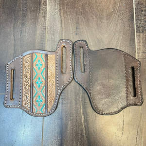 Fourreau de couteau en cuir véritable usiné à la main de haute qualité OEM & ODM avec boucle de ceinture à la taille dissimulé transporter étui occidental pour unisexe - Product Image 5