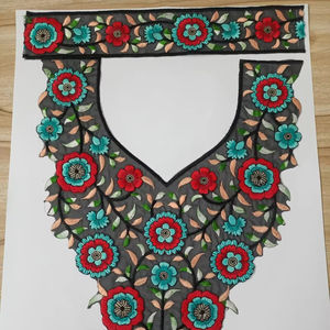 Custom Woven Fabric Tissue Embroidery <b>Patches</b> Iron-<b>On</b> <b>Sew</b> Logo Badge High Quality Personalized Honey Lace Brand <b>Patch</b> - Product Image 1