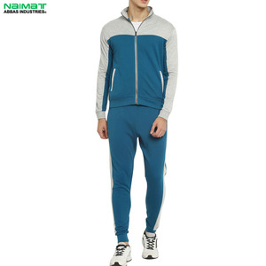 Tech Fleece Color Block Slim Fit Tracksuit <b>Men</b> Modern Outdoor Sportswear Training <b>Track</b> <b>Jacket</b> And Trousers Outfit - Product Image 1