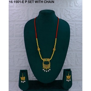 Luxury Exquisite Fashionable Middle Eastern Dubai <b>Wedding</b> Jewelry Sets Ethnic Copper Alloy Gold-Plated Women's Necklace Earrings - Product Image 2