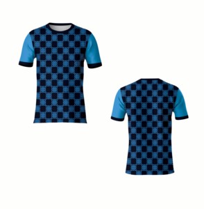 Camisetas de sublimación ligeras de poliéster en blanco para impresión de logotipos personalizados, ropa deportiva informal, suministro para pedidos al por mayor - Product Image 6