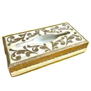 Boîte à mouchoirs en incrustation d'os de chameau de luxe boîte d'incrustation d'os de buffle d'artisanat indien unique meilleur cadeau pour le stockage de mouchoirs - Product Image 5