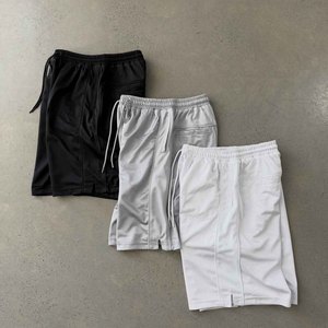 Shorts Bermuda pour Homme Style Urbain en Toile Spandex/Polyester avec Taille Élastique Respirant et Séchage Rapide avec Poches - Product Image 1