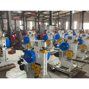 Presse hydraulique rapide pour le travail du fer 120 tonnes |   Poinçonnage, cisaillement, découpe, fabrication métallique, semi-automatique, industriel, usage intensif - Product Image 6