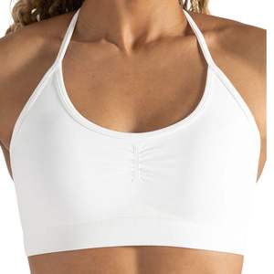 Sujetador deportivo sin costuras de alto soporte para mujer al por mayor, ecológico, con ajuste frontal flexible, para gimnasio, entrenamiento, yoga, ropa deportiva OEM - Product Image 3