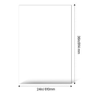 แผ่นพลาสติกใส PET/เพล็กซิกลาส ขนาด 24 x 36 นิ้ว หนา 0.04 นิ้ว แพ็ค 5 แผ่น สำหรับงานประดิษฐ์และงานฝีมือ - Product Image 3