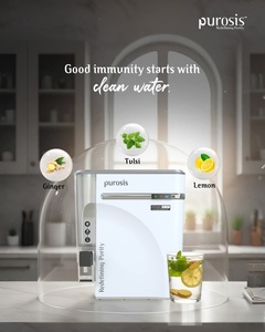 Sistema de Purificación de Agua por Ósmosis Inversa PUROSIS, con Filtro de Sedimentos de 5 Micras, Material de Gabinete de Alta Calidad, Alcalino, con TDS y Cobre - Product Image 5