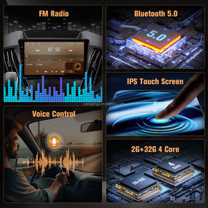 Bon marché, vente en gros de radio stéréo pour voiture avec écran de 9 pouces, autoradio Android 2 + 32g Bt IPS <span class=keywords><strong>Wifi</strong></span> Carplay - Product Image 2