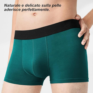 Calzoncillos Bóxer de Viscosa de Bambú para Hombre, Ropa Interior Suave, Elástica y Transpirable, Paquete Hecho en Bangladesh - Product Image 4