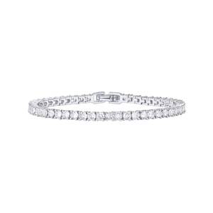 igi certified vvs1 lab grown tennis bracelet fine lab diamond jewelry for women <b>solid</b> <b>gold</b> silver chain link bracelet for Unisex - Product Image 2