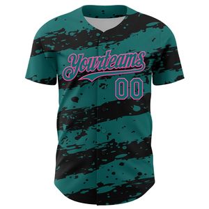 เสื้อเบสบอลโพลีเอสเตอร์ 100% ระบายอากาศได้ดี พิมพ์ลายแบบรีดร้อนตามสั่ง สำหรับสโมสรและโรงเรียน ปรับแต่งชื่อทีม โลโก้ และตำแหน่งได้ - Product Image 2