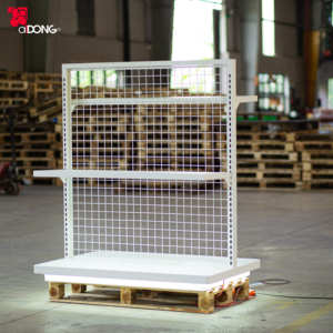 Premium Two Side Wire <b>Grid</b> Display Rack Freestanding Retail Display Stand Vietnam OEM Factory ADONG A86 - Product Image 4