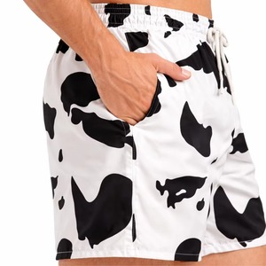 Short de bain pour homme, design unique et élégant, imprimé par sublimation, taille élastique, séchage rapide, imperméable, écologique, pour la plage et la piscine - Product Image 4